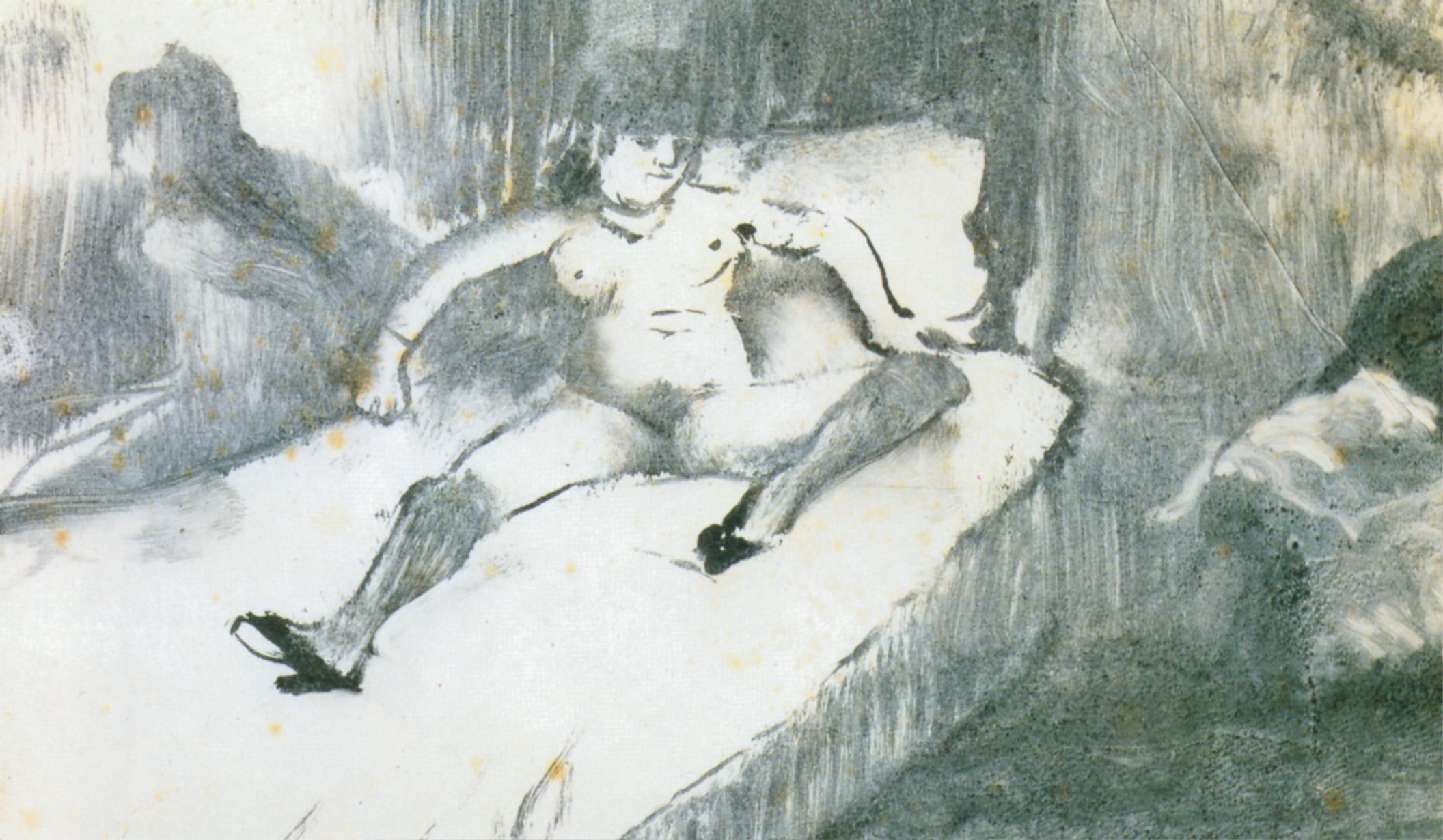 Rest on the bed 1877